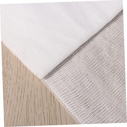 ABOOFAN 2pcs Unbleached Cotton Cheesecloth Reusable Fabric for Cheese Cloth Strainer - color: Whitex2pcs, size: Size 4x2pcs