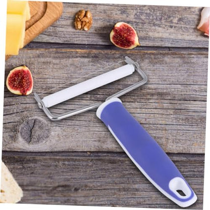 2pcs Slicer Baking Cream Cutter Butter Scraper Handle Cheeses Kitchen Gadgets Cheese Graters Cheese Scraper Dough Scraper Multifunctional Cheese Tools Pastry Making Stainless Blue - color: Blue