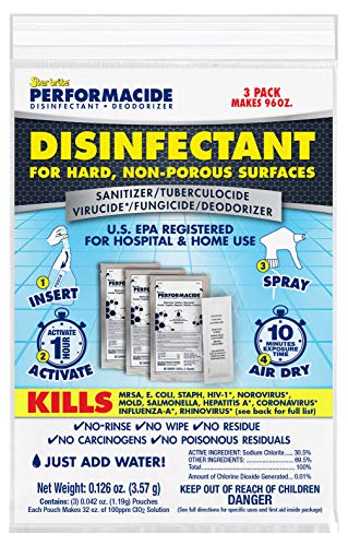 Performacide Disinfectant Refill 3 Pack, 32 Oz 3-Pack, 3 Count - style: 32 OZ 3 Pack Refill