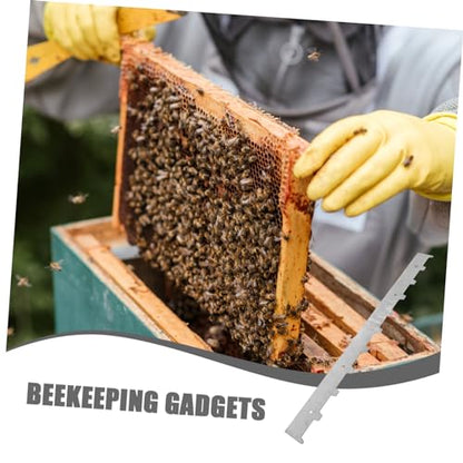YARNOW 2pcs Beehive Frame Spacers Galvanized Honeycomb Dividers for Beekeeping Easy to Install Hive Tool to Prevent Movement and Shaking