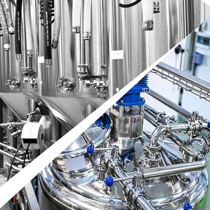 QiiMii 1.5'' SS304 Stainless Sampling Valve Beer Sampling Valve Clamp End - size: 1 Pack