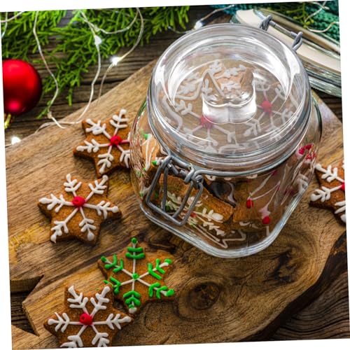VICASKY Wide Mouth Mason Jar Fermenting Weight Heavy Glass Fermentation Lid for Pickles Sauerkraut Kimchi Reusable Household Fermenting Lid for Wide Mouth Jars Practical Canning Accessory