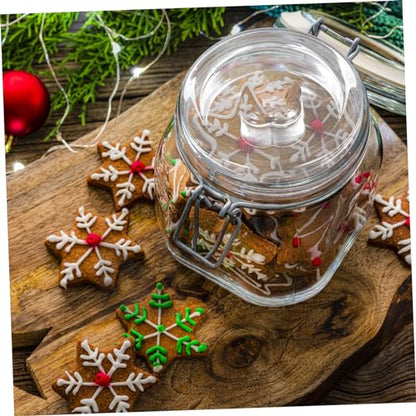 VICASKY Wide Mouth Mason Jar Fermenting Weight Heavy Glass Fermentation Lid for Pickles Sauerkraut Kimchi Reusable Household Fermenting Lid for Wide Mouth Jars Practical Canning Accessory