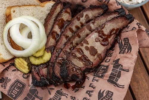 Oklahoma Joe’s Peach Butcher Paper – 18‑in x 100‑ft Roll, Made in USA, Heat‑Resistant & Breathable BBQ Wrapping Paper for Smoking Meats - size: 18-in x 100-ft