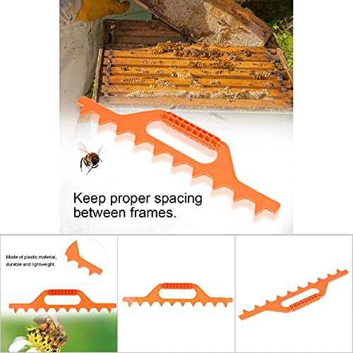 Bee Hive Frame Spcing Tool Spacer Beekeeping Accessories (Orange 9 Box) - color: Orange 9 box