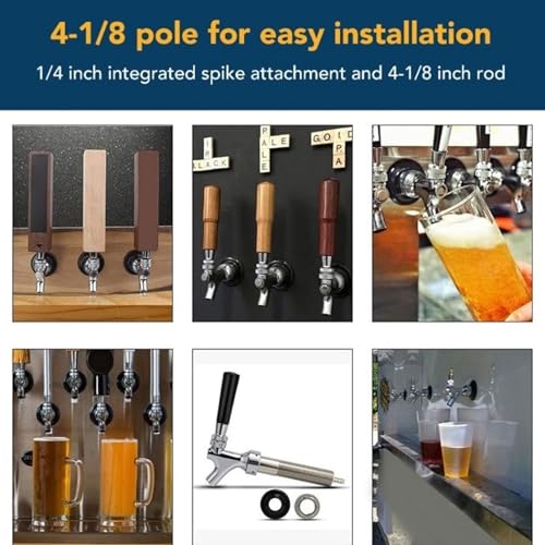 2L/67Oz Mini Keg Growler 150PSI Pressure Regulator Portable Pressurized Stainless Steel Home Keg System Kit Mini Keg Dispenser for Homebrew, Craft and Draft Beer