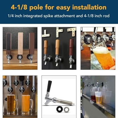 2L/67Oz Mini Keg Growler 150PSI Pressure Regulator Portable Pressurized Stainless Steel Home Keg System Kit Mini Keg Dispenser for Homebrew, Craft and Draft Beer