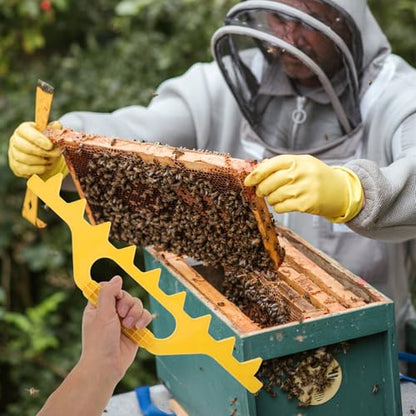 Plastic Beekeeping Frame Spacer Tool for Accurate Hive Frame Spacing Lightweight and User-Friendly Beehive Equipment for Beekeepers Essential Hive Maintenance Accessory