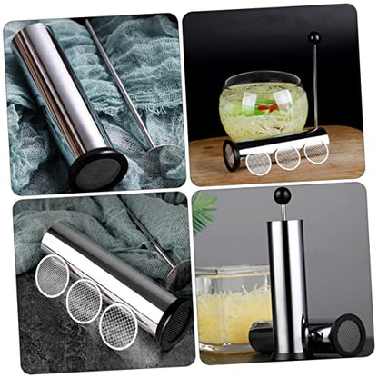 Stainless Steel Tofu Press Tofu Slicer Maker Kit 3 Mesh Sizes Easy to Clean
