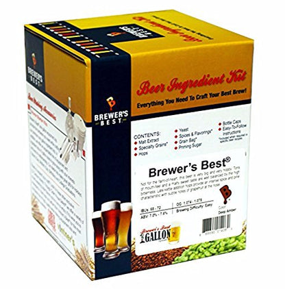 Brewer's Best One Gallon Home Brew Beer Ingredient Kit (Pale Ale)