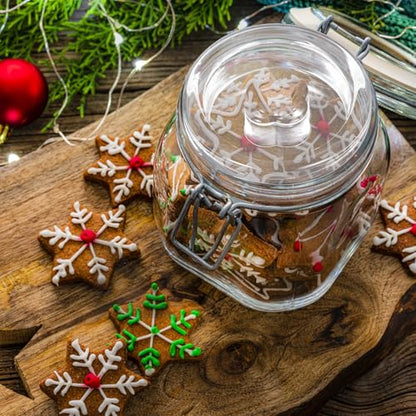Wide Mouth Mason Jar Fermentation Glass Weight Lid, Heavy Jar Weight for Pickles and Fermentor Use, Multi-function Sturdy Glass Fermenting Cover