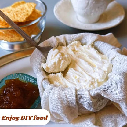 Cheese Cloths, 10Pcs 20x20 Inch Grade 100 Precut Cheese Cloths for Straining, Cotton Unbleached, Reusable Muslin Cheesecloth for Straining, Making Yogurt, Juice, Cooking Turkey - size: 10Pcs-20x20 inch