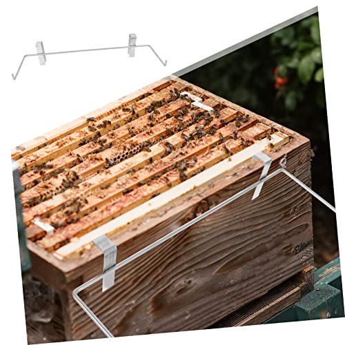GANAZONO 1pc Beekeeping Frame Holder Beehive Spleen Rack Compact Bee Hive Stand Hanging Design