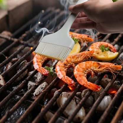 Meat Brush for Basting,Heat Resistant Silicone | 3PCS,Oil Butter Sauce Marinades for BBQ Grill Meat Brushes,Food-grade