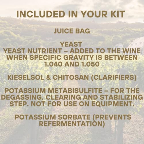 Master Vintner - Beginner Weekday Wine Making Kit - Chardonnay - color: Chardonnay