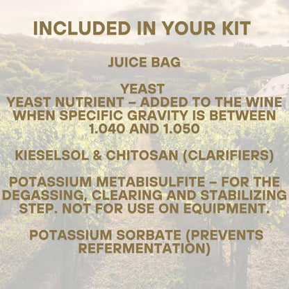 Master Vintner - Beginner Weekday Wine Making Kit - Chardonnay - color: Chardonnay