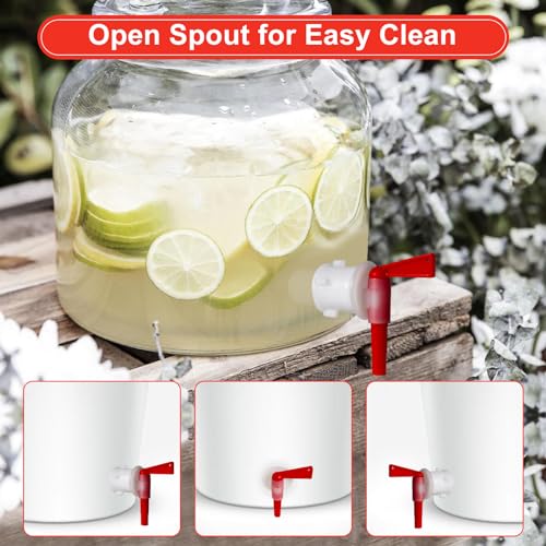 Plastic Spigot Bottling Spigot, 4PCS Beer Faucet Tap Plastic Spigot for 5 Gallon Bucket Beer Fermentation Spigot Homebrew Bucket Fermenter - color: Red, size: 4PCS