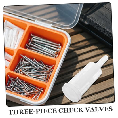 3sets Check Valves Air Locks for Home Brewing Wine and Beer Fermentation Equipment Lightweight and Easy to Replace 6pcs*3