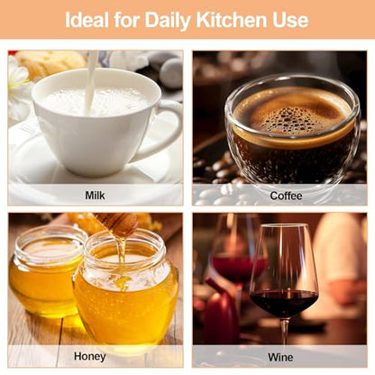 Ultra-Fine Nylon Mesh Strainer- Mini Kitchen Colander for Coffee, Milk, Yogurt, Juice - Non-Slip Handle & Hanging Hole (120/200 Mesh) - size: 120&200 Mesh