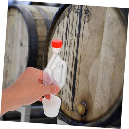 3-Piece Set S-Shape for Fermentation for Home Brewing Wine and Beer Making Accessories