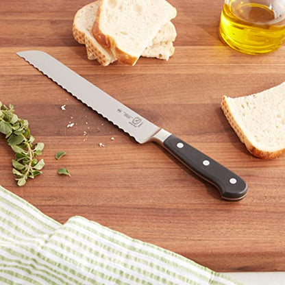 Mercer Culinary M23570 Renaissance, 8-Inch Bread Knife - color: Bread Knife, size: 8"