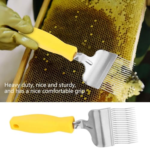 Honey Uncapping Scraper with Handle Small Extractor | Bee Keeping Honey Uncapping Scraper for Bee Keeping Farm Outdoor Indoor Backyard Garden Beekeeper Beginners