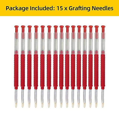 Beekeeping Moving Grafting Needle Tool 15PCS Shift Needle Bee Beekeeper Hive Queen Larva Hive Feeding Tools Apiculture Supplies (White) - color: White
