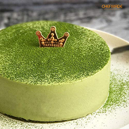 CHEFMADE Mousse Ring Mold, 6-Inch Round Non-Stick Seamless 18/8 Stainless Steel Food Molding - size: 02 - 6" Round 3" (H)