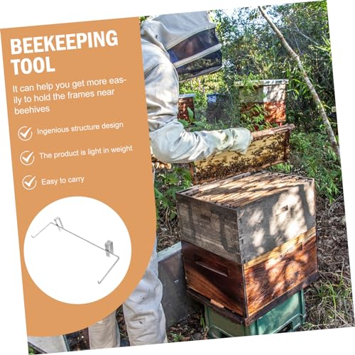 1Pc Beekeeping Frame Holder Portable Beehive Mounted Storage Rack for Efficient Spleen Transfer Space Saving Garden Balcony Farm