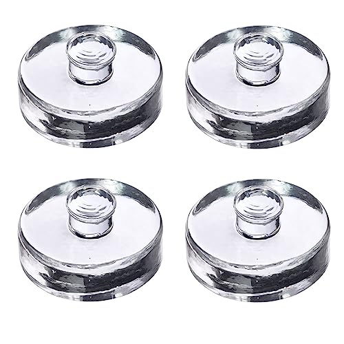 Westmark Fermentation Weights - Fermentation Set of 4 Fermentation Weights for Fermentation, Glass Weights in Two Sizes, Accessories for Fermentation - Glass, Diameter 7 cm, Pack of 4 - size: Ø 7 cm