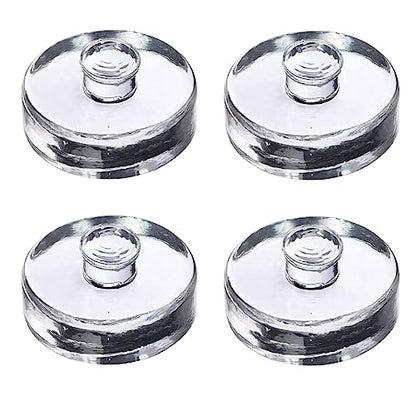 Westmark Fermentation Weights - Fermentation Set of 4 Fermentation Weights for Fermentation, Glass Weights in Two Sizes, Accessories for Fermentation - Glass, Diameter 7 cm, Pack of 4 - size: Ø 7 cm