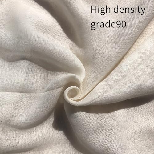 2pcs Reusable Cheesecloth, 50x50cm, 100% Cotton Food Filter Cloth, Unbleached Cheese Strainer Cloths For Juice Making Yogurt Coffee Tea Filtering Cheese Making