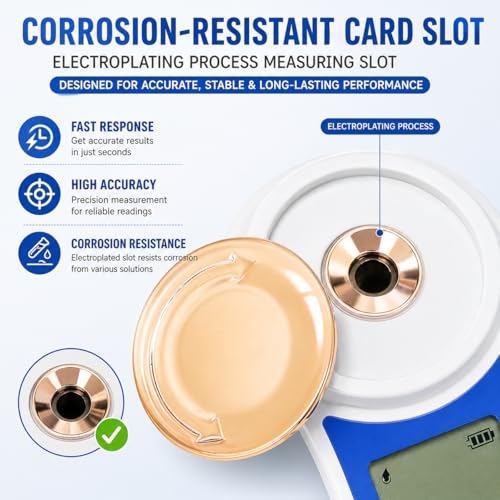 Digital Brix Refractometer 0-55% with ATC, ±0.15% Accuracy, 3-Second Results, Rechargeable Sugar Content Tester for Fruits, Juice, Home Brewing, Wine, Coffee