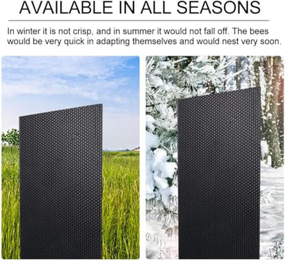 Plastic Foundation for Bee Frames Beehive Waxed Coated Foundation Sheet Beehive Foundation Sheets Bees Hive Base Beekeeping Tools Beehive Foundation 10 Sheets