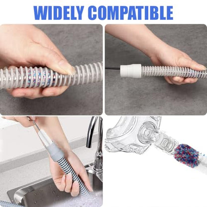 CPAP Tube Cleaning Brush 7ft Flexible Hose Cleaning Brush Kit Fits Most CPAP Tubing Hoses and Masks
