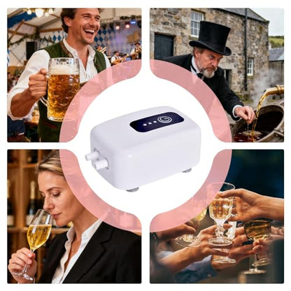 Auto Siphon - Electronic Components Silicone ABS Food | 2 Meter Wine Dispenser with Siphon Tube | Wine Transfer Pump for Home Brewing, Winemaking, Emb