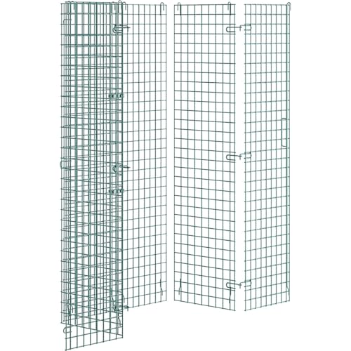 18" x 36" x 61" NSF Commercial Heavy Duty Green Epoxy Wire Security Cage Kit, Metal - color: Green, size: 18" x 36" x 61" Only Security Cage