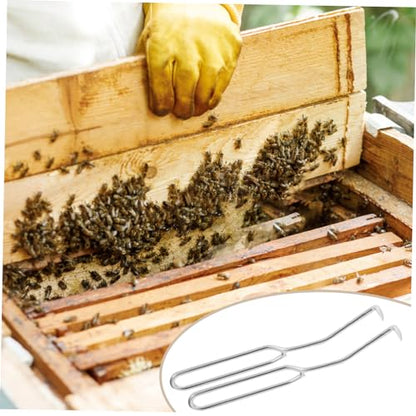 2pcs Beekeeping Tool Beehive Cleaning Hooks Bee Box and Frame Care Beehive Cleaner for Safe Beekeeping