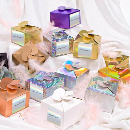 Square Thermal Labels Stickers 2" x 2", Holographic Silver Thermal Stickers Labels, Glitter Self-Adhesive Direct Thermal Label for Small Business - color: Silver, size: 2 X 2
