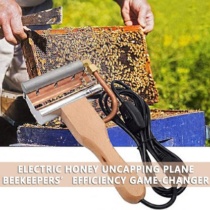 Electric Hot Uncapping Knife Heated Honey Wax Cutter with Constant Temperature Bee Extractor Beekeeping Tools Stainless Steel Blade & Insulated Handle, Beekeeping Honey Harvest Supplies