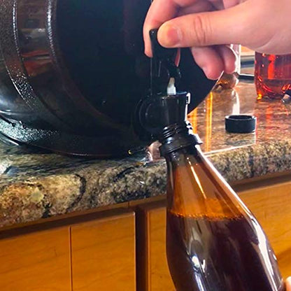 Mr. Beer - Craft Beer Making Kit (2 Gallon) Complete DIY Home Brew Set | Beer Making Kit for Beginners Everything Included | Reusable 25 oz Bottles | 2 Gallon Keg | Golden Ale - color: Complete Kit, size: 2 Gallon