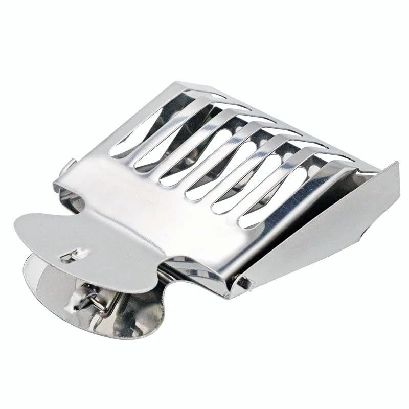 3 Pcs Bee Queen Catcher Clip - Stainless Steel Cage Beekeeping Tool for Isolation Room