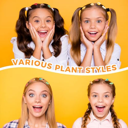 30 Pcs Bean Sprout Hair Clips Rave Mixed Style Plant Hairpins Hair Accessories for Party Irish(Bbq) - style: Bbq