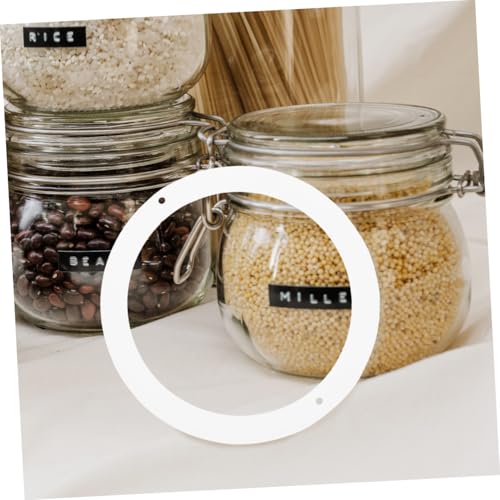 60pcs Wide Mouth Silicone Sealing Leakproof Gaskets for Jars Food Storage and Fermentation Compatible Jars Multi-sized Easy to Install