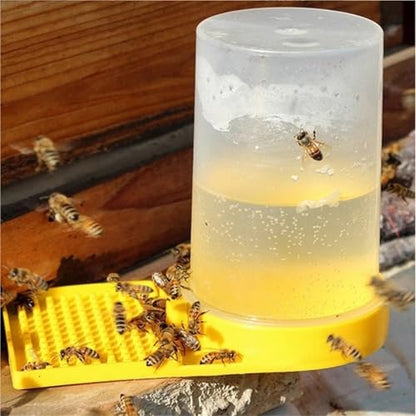 2pcs Bee Feeder Drinking Water Waterer Beekeeping Honey Feeders Watering Bees Tools Supplies Feeding Drinker