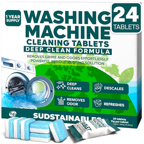 Sudstainables Water Bottle Cleaning tablets bundle with Washing Machine Cleaning tablets