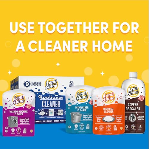 Lemi Shine Coffee Descaler - Made with Food-Grade Citric Acid - 15 oz | Removes Tough Buildup - Food-Grade Citric Acid Coffee Maker Cleaner for Nespresso, Keurig, and More - size: 15 Ounce (Pack of 1)