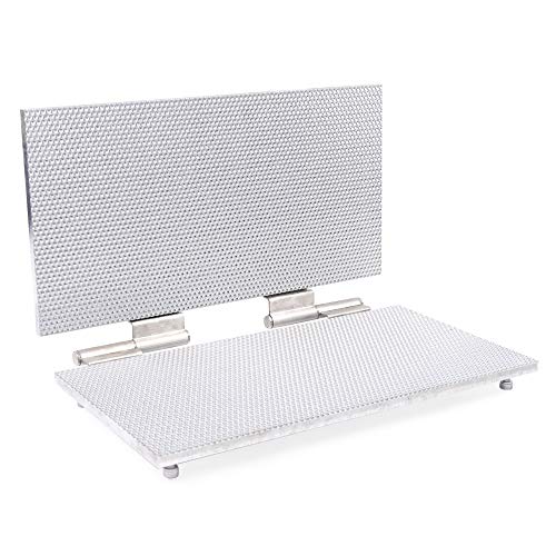 220 x 420mm Bee Wax Foundation Sheet Mold Casting Machine Bee Wax Embossing Mold 4.7mm Eyes Comb Foundation Press Tool for Beekeeping Supply