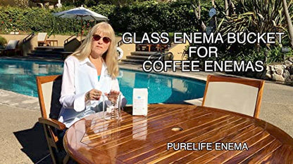 Purelife Enema Tubing Cleaning Brush - Clean and Dries 5 Ft of Enema Tubing - Double Sided
