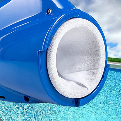 Pool Vacuum Cleaner Micro Filter Bag Compatible with Water Tech Catfish Max CG Aqua Broom & Other Nground or Above Ground Handheld Pool Blasters, 15 Pack, White